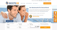 Desktop Screenshot of boote.de